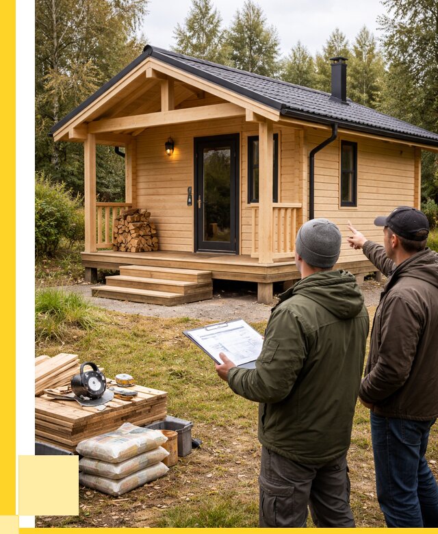 Каркасные бани под ключ в Коврове от 306960 р. | ЭриданКвр