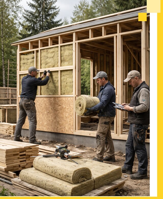 Проектирование и строительство каркасных бань в Коврове под ключ