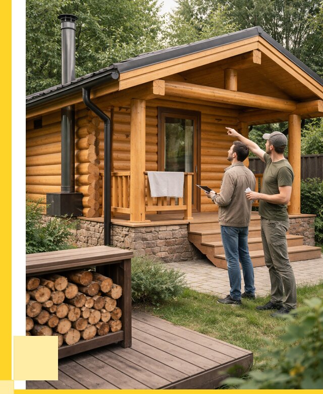 Бани для дачи под ключ в Коврове от 255800 р. | ЭриданКвр