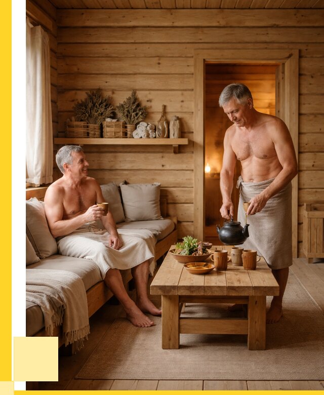 Бани с комнатой отдыха под ключ в Коврове от 460440 р. | ЭриданКвр