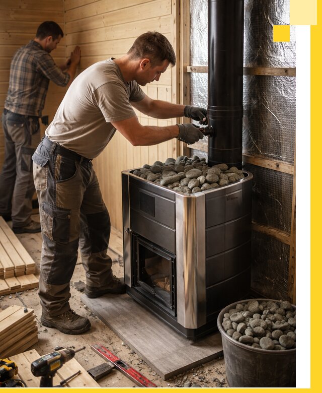 Проектирование и строительство парилок для бани в Коврове под ключ