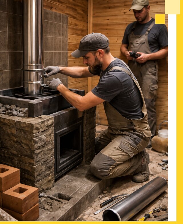 Изготовление и установка банных печей под ключ в Коврове