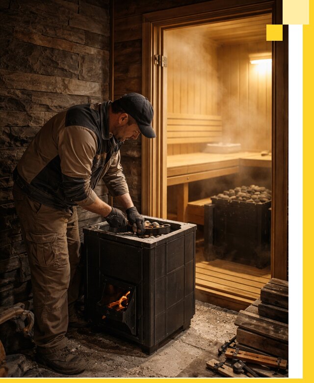 Строительство бани с сауной под ключ в Коврове от проекта до сдачи