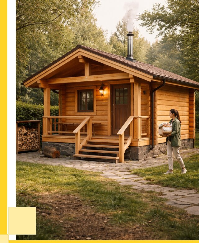 Купить баню под ключ в Коврове от 665080 р. | ЭриданКвр