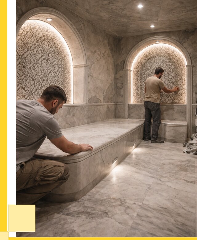 Турецкие бани под ключ в Коврове от 255800 р. | ЭриданКвр