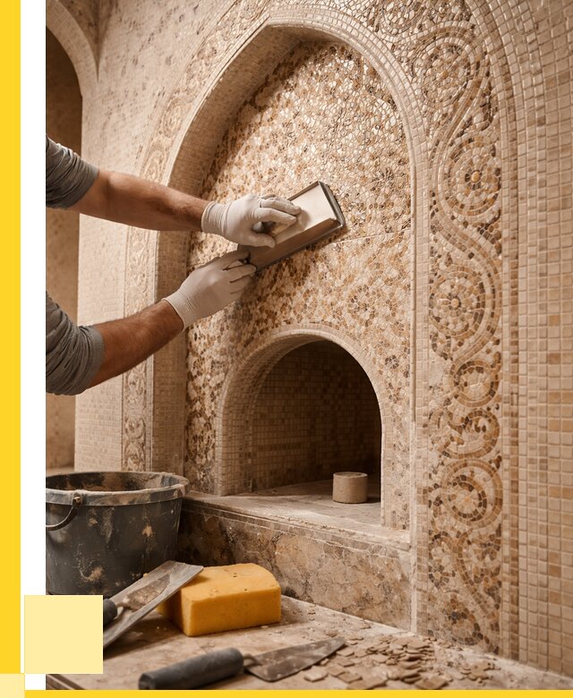 Мозаика для хамама в Коврове под ключ от 5116 р. | ЭриданКвр