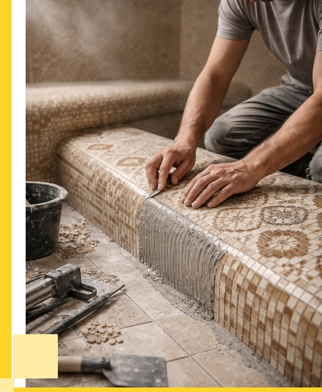 Плитка для хамама под ключ в Коврове от 3581 р. | ЭриданКвр