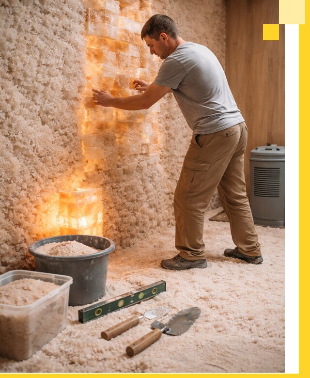 Проектирование и монтаж соляных комнат в Коврове под ключ